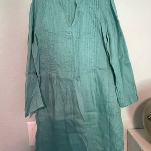 Teal Long-Sleeve Tunic